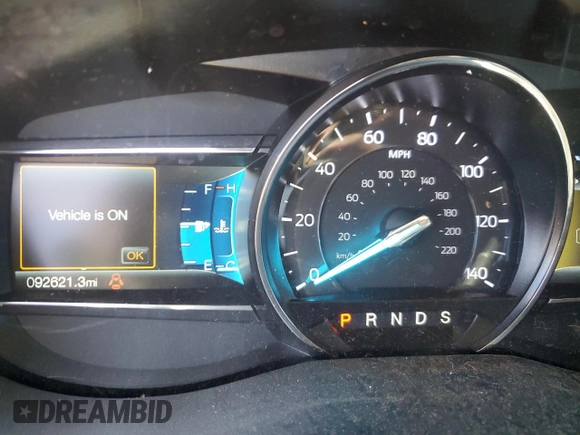 2018 Ford Explorer Sport with VIN 1FM5K8GT0JGB41704, listed as a Copart auction lot 50730935 with 92,621 mi miles and Salvage Title. Bid and sale history available at DreamBid. Image 9.
