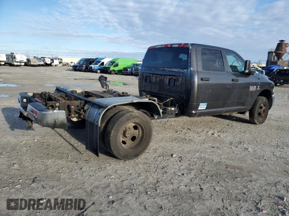 2018 Ram 3500 Tradesman z VIN 3C63RRGL3JG241207, wystawiony jako Copart lot #87117904 z przebiegiem 586 382 mil mil oraz Czysty tytuł • Clean title. Historia ofert i sprzedaży dostępna na DreamBid. Obrazek 3.