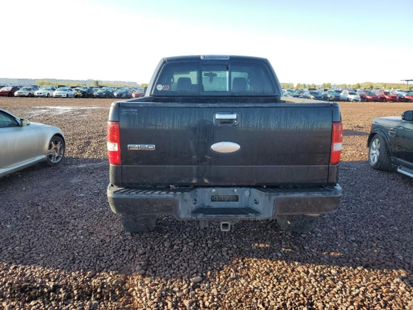 2006 Ford F-150 XLT with VIN 1FTPW14546KD89571, listed as a Copart auction lot 46845925 with 166,009 mi miles and Salvage Title. Bid and sale history available at carsss.com. Image 6.