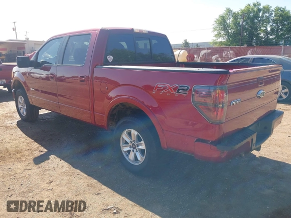 2013 Ford F-150 XL with VIN 1FTFW1CTXDKE10528, listed as a IAAI auction lot 42083987 with 330,837 mi miles. Bid and sale history available at carsss.com. Image 3.