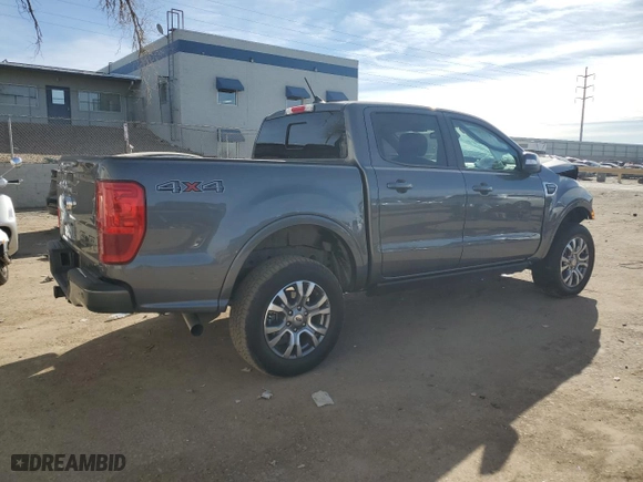 2023 Ford Ranger XL with VIN 1FTER4FHXPLE01418, listed as a Copart auction lot 86150804 with 25,387 mi miles and Salvage Title. Bid and sale history available at carsss.com. Image 3.