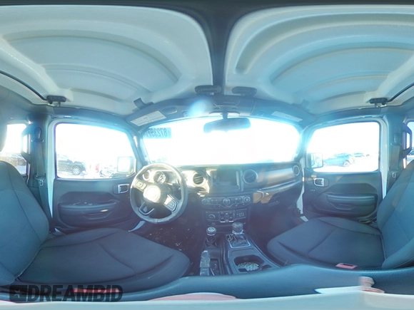 2021 Jeep Wrangler Unlimited Willys with VIN 1C4HJXDN9MW831580, listed as a Copart auction lot 87235714 with 42,442 mi miles and Non Repairable. Bid and sale history available at DreamBid. Image 14.