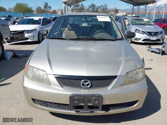 2003 Mazda Protege LX with VIN JM1BJ226330154838, listed as a IAAI auction lot 41854918 with NaN miles. Bid and sale history available at carsss.com. Image 12.