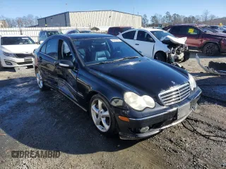 2006 Mercedes-Benz C 230 Sport with VIN WDBRF52H76A895770, listed as a Copart auction lot 41414335 with 206,996 mi miles and Salvage Title. Bid and sale history available at carsss.com. Image 4.