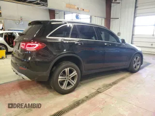 2022 Mercedes-Benz GLC 300 with VIN W1N0G8EB0NV378147, listed as a Copart auction lot 53201525 with 46,630 mi miles and Salvage Title. Bid and sale history available at DreamBid. Image 3.