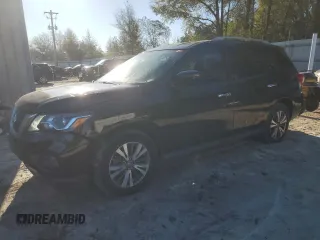 2020 Nissan Pathfinder SV with VIN 5N1DR2BN8LC590927, listed as a Copart auction lot 49414655 with 142,437 mi miles and Clean Title. Bid and sale history available at carsss.com. Image 1.