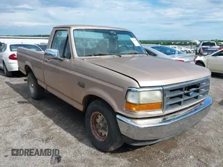 1996 Ford F-150 with VIN 1FTEF15N1TLB98430, listed as a IAAI auction lot 42609299 with 113,234 mi miles and . Bid and sale history available at DreamBid. Image 1.