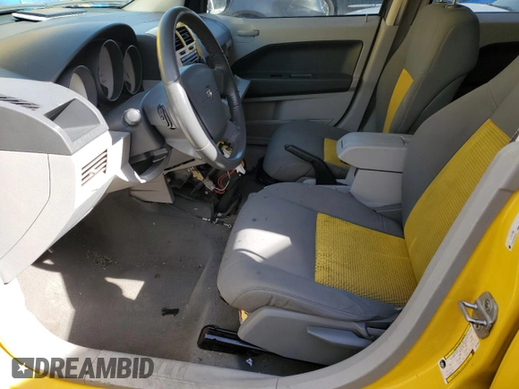 2007 Dodge Caliber SXT with VIN 1B3HB48B67D557669, listed as a Copart auction lot 86705474 with 190,937 mi miles and Non Repairable. Bid and sale history available at DreamBid. Image 7.