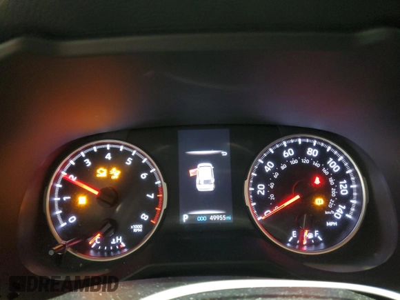 2021 Toyota RAV4 LE with VIN 2T3F1RFV4MC184294, listed as a Copart auction lot 52898685 with 49,955 mi miles and Salvage Title. Bid and sale history available at carsss.com. Image 9.