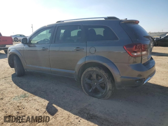 2019 Dodge Journey Crossroad with VIN 3C4PDCGB1KT841164, listed as a Copart auction lot 87814655 with 107,589 mi miles and Salvage Title. Bid and sale history available at DreamBid. Image 2.