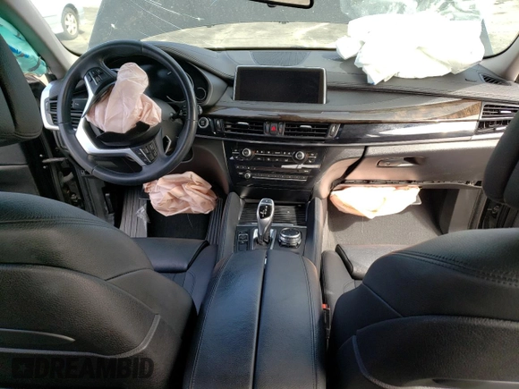 2016 BMW X6 sDrive35i with VIN 5UXKU0C57G0F92531, listed as a Copart auction lot 43775093 with 103,814 mi miles. Bid and sale history available at carsss.com. Image 8.