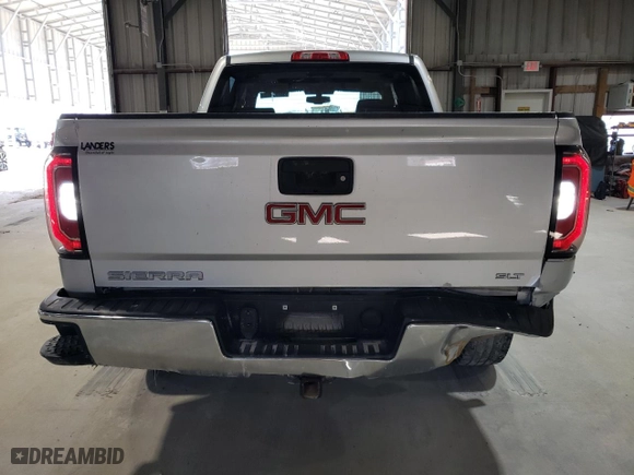 2018 GMC Sierra 1500 SLT with VIN 3GTU2NEC0JG321643, listed as a Copart auction lot 48159265 with 183,777 mi miles and Salvage Title. Bid and sale history available at carsss.com. Image 6.