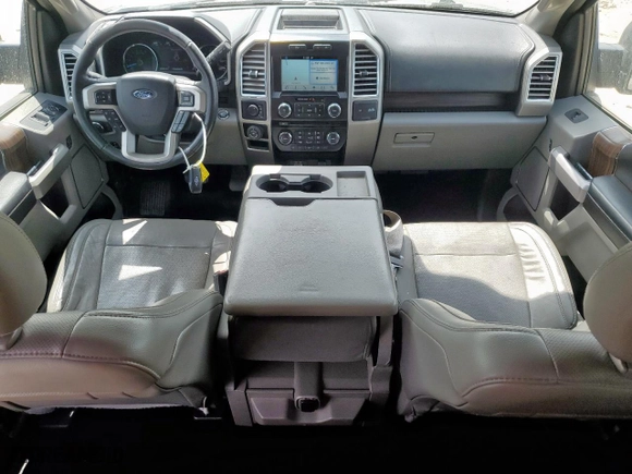 2016 Ford F-150 XLT with VIN 1FTEW1EP1GKD81128, listed as a Copart auction lot 50796855 with 161,544 mi miles and Salvage Title. Bid and sale history available at carsss.com. Image 8.