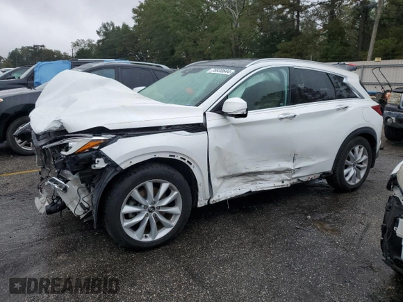2019 Infiniti QX50 Luxe with VIN 3PCAJ5M37KF103536, listed as a Copart auction lot 78930644 with 48,133 mi miles and Non Repairable. Bid and sale history available at DreamBid. Image 1.