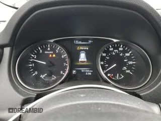 2016 Nissan Rogue SV with VIN KNMAT2MVXGP666538, listed as a Copart auction lot 45104455 with 101,104 mi miles and Salvage Title. Bid and sale history available at DreamBid. Image 9.