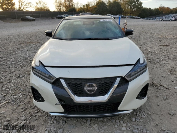 2023 Nissan Maxima Platinum with VIN 1N4AA6FV2PC503776, listed as a Copart auction lot 78817124 with 12,579 mi miles and Salvage Title. Bid and sale history available at carsss.com. Image 5.