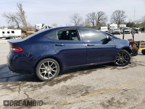 2015 Dodge Dart SXT with VIN 1C3CDFBB8FD141438, listed as a Copart auction lot 50572905 with Not Provided miles and Salvage Title. Bid and sale history available at DreamBid. Image 3.
