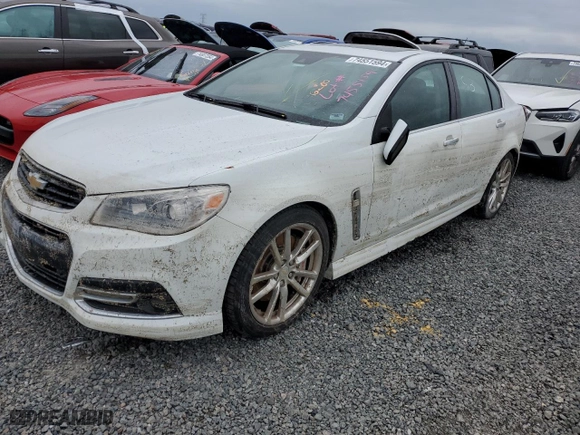 2014 Chevrolet SS with VIN 6G3F15RW7EL933186, listed as a Copart auction lot 74551594 with 0 mi miles and Salvage Title. Bid and sale history available at carsss.com. Image 1.