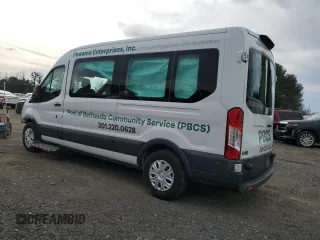 2018 Ford Transit Passenger XL with VIN 1FBZX2CM3JKB15408, listed as a Copart auction lot 49072305 with Not Provided miles and Salvage Title. Bid and sale history available at carsss.com. Image 2.
