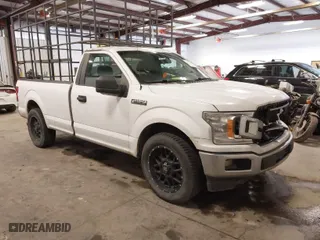 2019 Ford F-150 XL with VIN 1FTMF1C53KKE18847, listed as a IAAI auction lot 41526344 with 184,942 mi miles. Bid and sale history available at carsss.com. Image 1.