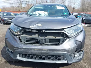 2018 Honda CR-V EX-L with VIN 7FARW2H87JE039574, listed as a IAAI auction lot 41741503 with 34,327 mi miles. Bid and sale history available at carsss.com. Image 6.