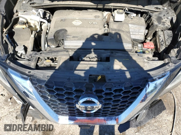 2022 Nissan Murano S with VIN 5N1AZ2AJXNC119673, listed as a Copart auction lot 81712064 with 131,227 mi miles and Salvage Title. Bid and sale history available at DreamBid. Image 12.