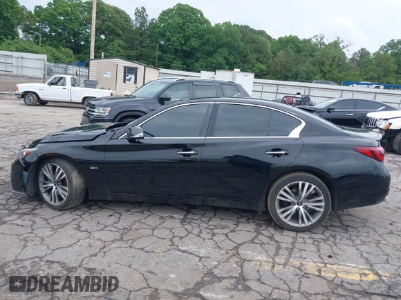 2020 Infiniti Q50 Luxe z VIN JN1EV7AR3LM254332, wystawiony jako IAAI lot #42209600 z przebiegiem 69 620 mil mil oraz . Historia ofert i sprzedaży dostępna na DreamBid. Obrazek 14.