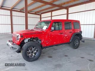 2021 Jeep Wrangler Unlimited Rubicon z VIN 1C4HJXFG8MW785318, wystawiony jako IAAI lot #42118969 z przebiegiem 61 572 mil mil oraz . Historia ofert i sprzedaży dostępna na DreamBid. Obrazek 18.