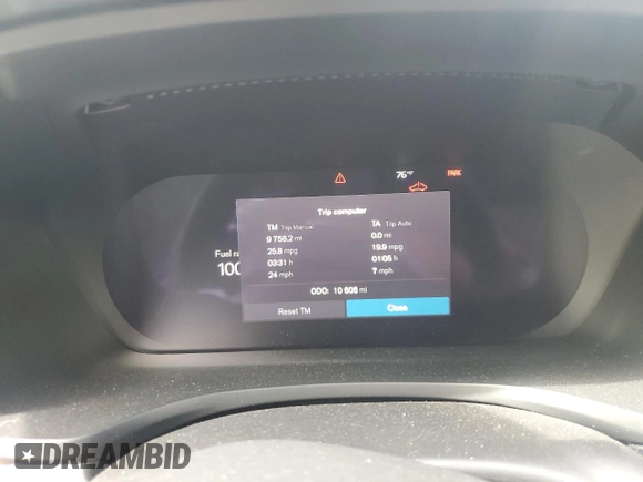 2024 Volvo S60 Ultimate Dark Theme with VIN 7JRL12TM4RG313644, listed as a Copart auction lot 55887415 with 10,606 mi miles and Salvage title. Bid and sale history available at DreamBid. Image 9.