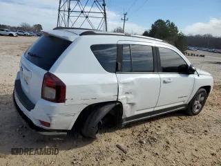 2015 Jeep Compass Sport with VIN 1C4NJCBA9FD400036, listed as a Copart auction lot 46755295 with 174,979 mi miles and Salvage Title. Bid and sale history available at carsss.com. Image 3.
