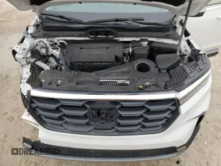 2025 Honda Pilot EX-L with VIN 5FNYG2H44SB003828, listed as a Copart auction lot 45298805 with 5,577 mi miles and Salvage Title. Bid and sale history available at carsss.com. Image 12.