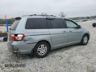 2007 Honda Odyssey EX-L with VIN 5FNRL38677B059034, listed as a Copart auction lot 51461205 with 113,300 mi miles and Salvage Title. Bid and sale history available at carsss.com. Image 3.