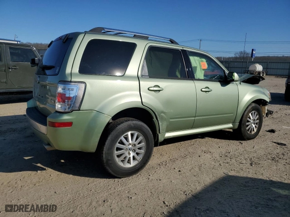 2010 Mercury Mariner Premier with VIN 4M2CN8HG9AKJ07871, listed as a Copart auction lot 47218045 with 0 mi miles and Salvage Title. Bid and sale history available at carsss.com. Image 3.