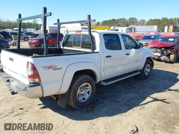 2009 Toyota Tacoma PreRunner with VIN 3TMJU62N79M078810, listed as a IAAI auction lot 41358051 with 154,001 mi miles. Bid and sale history available at carsss.com. Image 4.