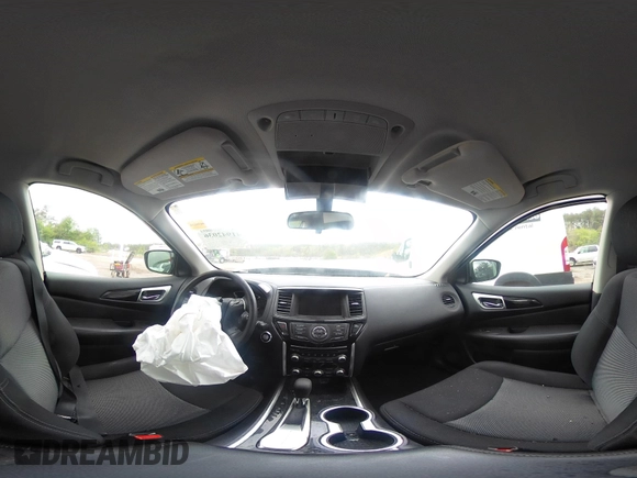 2018 Nissan Pathfinder S with VIN 5N1DR2MN7JC654627, listed as a IAAI auction lot 41942036 with 58,146 mi miles and . Bid and sale history available at DreamBid. Image 18.