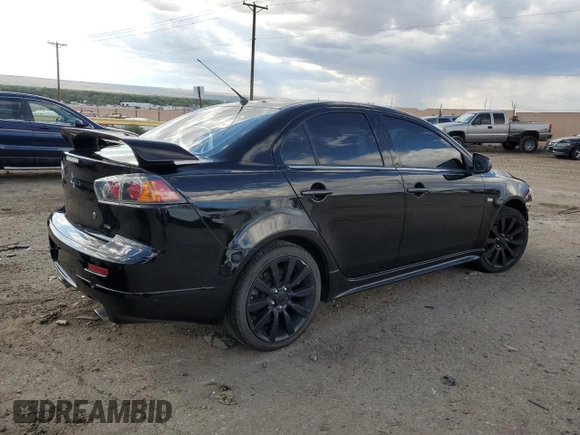 2009 Mitsubishi Lancer with VIN JA3AV66V39U039262, listed as a Copart auction lot 69342714 with 86,000 mi miles and Salvage Title. Bid and sale history available at DreamBid. Image 3.