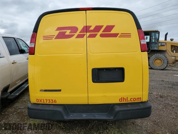 2017 Chevrolet Express Cargo z VIN 1GCWGAFF6H1336863, wystawiony jako Copart lot #54411295 z przebiegiem 267 223 mil mil oraz Szkoda całkowita • Salvage title. Historia ofert i sprzedaży dostępna na DreamBid. Obrazek 6.