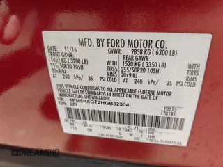 2017 Ford Explorer Sport с VIN 1FM5K8GT2HGB32304, выставлен на аукционе IAAI как лот 42459600 с пробегом 134 462 миль миль и . История ставок и продаж доступна на DreamBid. Изображение 9.