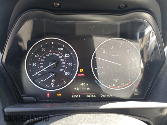2016 BMW 2 Series 228i with VIN WBA1F9C59GV546076, listed as a Copart auction lot 57178955 with 78,511 mi miles and Salvage title. Bid and sale history available at DreamBid. Image 9.