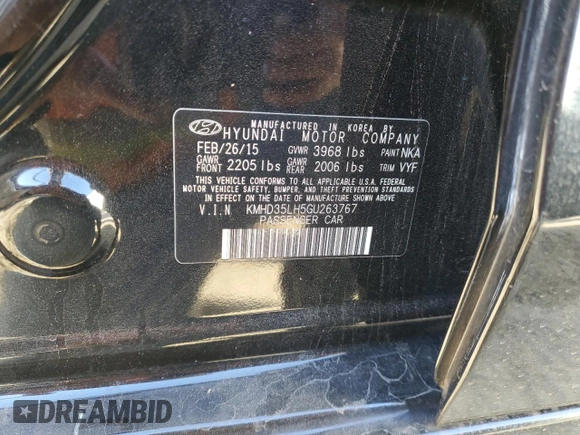 2016 Hyundai Elantra GT with VIN KMHD35LH5GU263767, listed as a Copart auction lot 76123314 with 167,818 mi miles and Salvage Title. Bid and sale history available at carsss.com. Image 12.