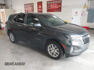 2023 Chevrolet Equinox LT z VIN 3GNAXJEG9PS168466, wystawiony jako IAAI lot #42468270 z przebiegiem 80 032 mil mil oraz . Historia ofert i sprzedaży dostępna na DreamBid. Obrazek 1.