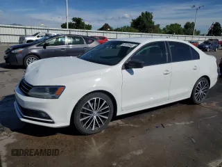 2016 Volkswagen Jetta Sport with VIN 3VWD17AJ0GM340672, listed as a Copart auction lot 57973545 with 131,701 mi miles and Salvage title. Bid and sale history available at DreamBid. Image 1.
