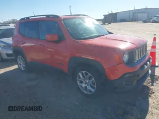 2018 Jeep Renegade Latitude with VIN ZACCJABB6JPJ64456, listed as a IAAI auction lot 41723973 with 234,751 mi miles and . Bid and sale history available at carsss.com. Image 1.