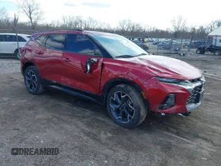 2020 Chevrolet Blazer RS z VIN 3GNKBERS5LS625311, wystawiony jako IAAI lot #41899703 z przebiegiem 80 473 mil mil oraz . Historia ofert i sprzedaży dostępna na DreamBid. Obrazek 1.