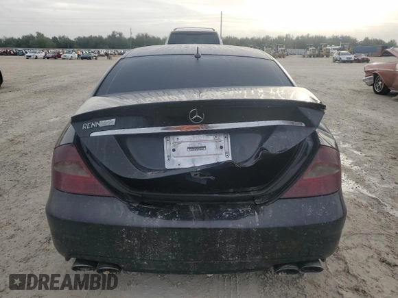 2006 Mercedes-Benz CLS-Class AMG with VIN WDDDJ76XX6A016467, listed as a Copart auction lot 79550144 with 0 mi miles and Non Repairable. Bid and sale history available at carsss.com. Image 6.