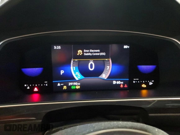 2022 Volkswagen Tiguan SE R-Line Black with VIN 3VVCB7AX1NM140818, listed as a Copart auction lot 71376004 with 29,190 mi miles and Salvage title. Bid and sale history available at DreamBid. Image 9.