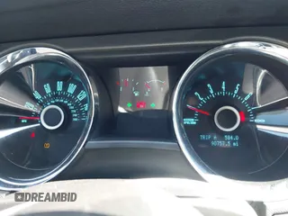 2013 Ford Mustang V6 with VIN 1ZVBP8EM7D5235869, listed as a IAAI auction lot 42000558 with 90,757 mi miles and . Bid and sale history available at DreamBid. Image 7.