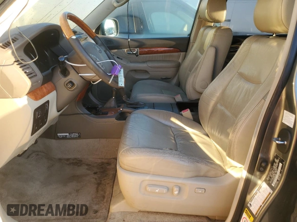 2006 Lexus GX 470 with VIN JTJBT20X160125409, listed as a Copart auction lot 72568254 with 236,239 mi miles and Clean Title. Bid and sale history available at DreamBid. Image 7.