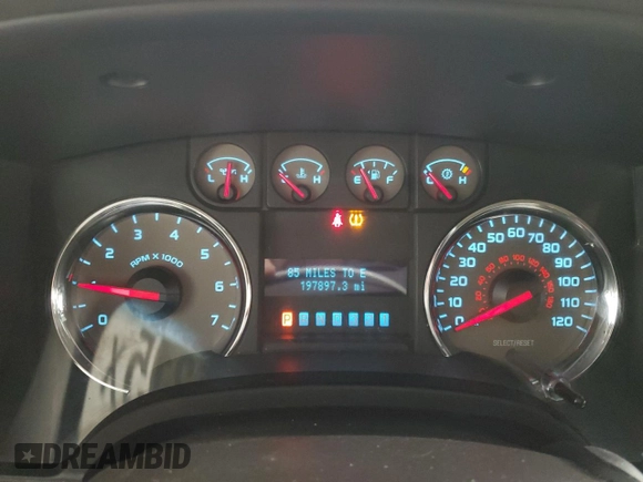 2010 Ford F-150 XL with VIN 1FTFW1E81AFD04546, listed as a Copart auction lot 52235215 with 197,897 mi miles and Clean Title. Bid and sale history available at carsss.com. Image 9.