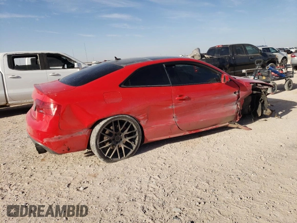 2014 Audi S5 Premium Plus with VIN WAUCGAFRXEA066977, listed as a Copart auction lot 46755005 with 157,635 mi miles and Salvage Title. Bid and sale history available at carsss.com. Image 3.